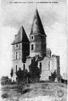 Château d'Isle détruit en très grande partie par la crue de la Loire en 1866