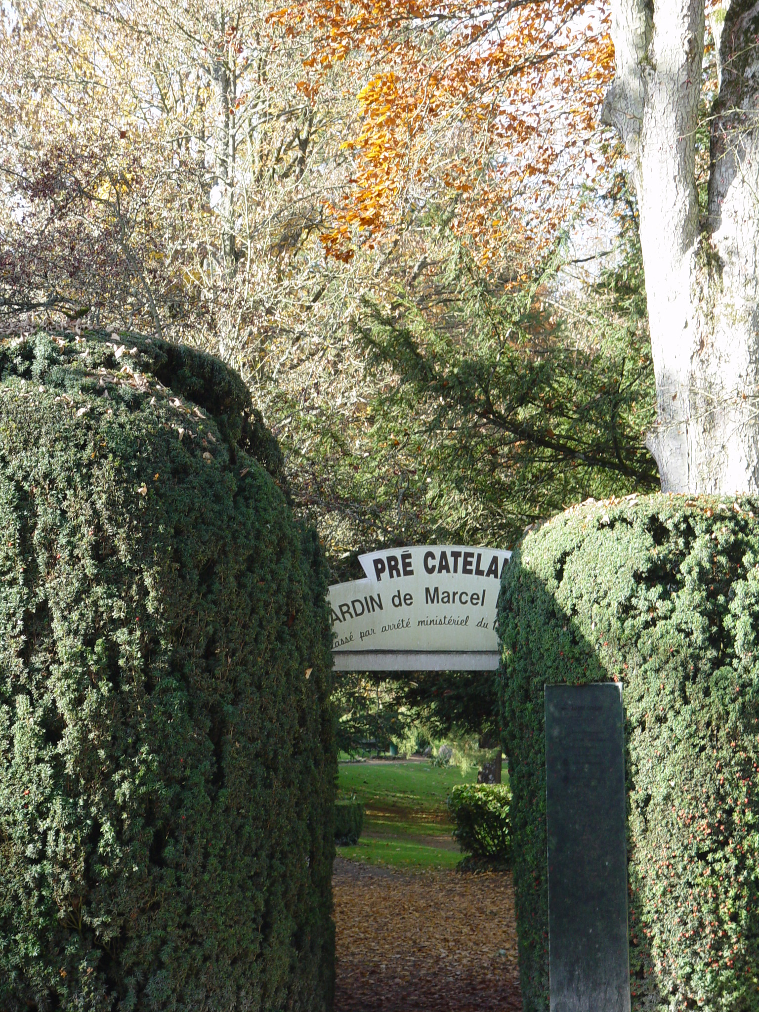 Site classé du "Pré catelan" à Illiers-Combray, (jardin Marcel Proust), Eure-et-Loir.
