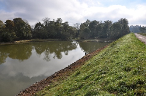 Le site de l'étang de Laubray