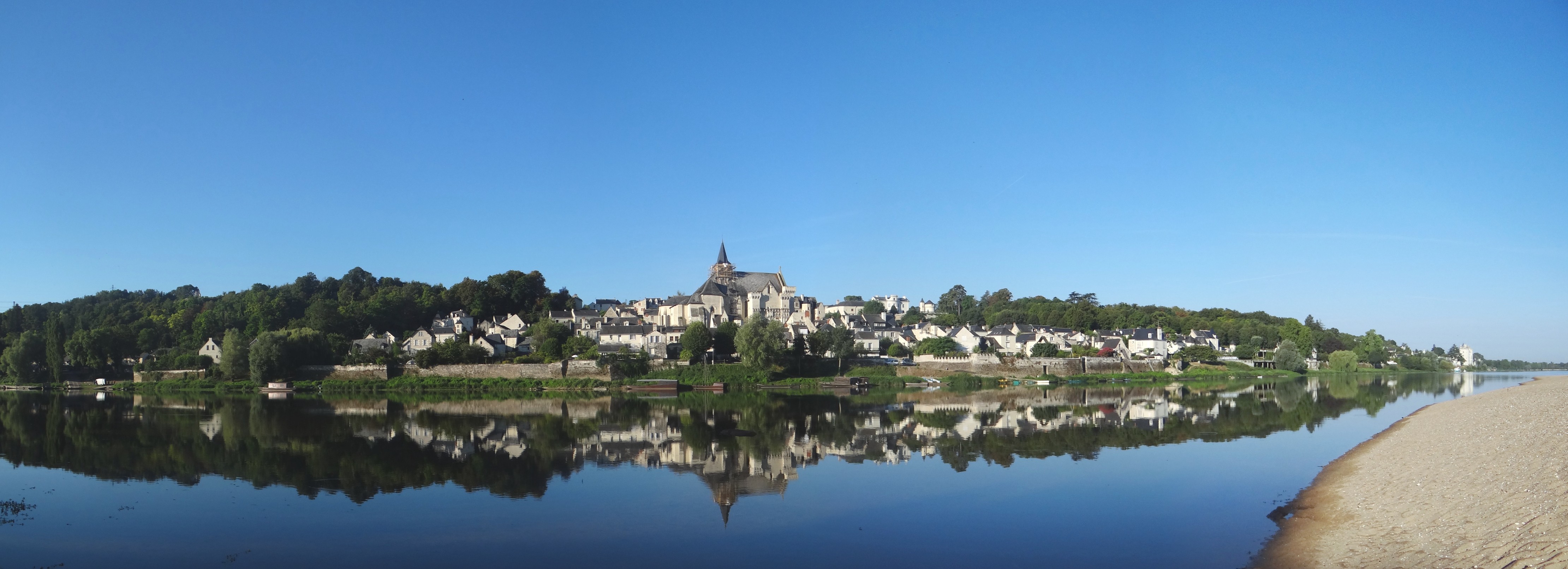 Panorama de Candes Saint Martin