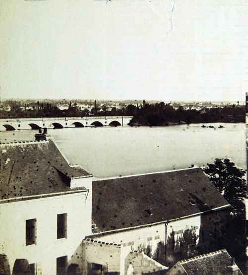 Le pont SNCF d'Orléans en septembre 1866 Le pont SNCF d'Orléans en septembre 1866