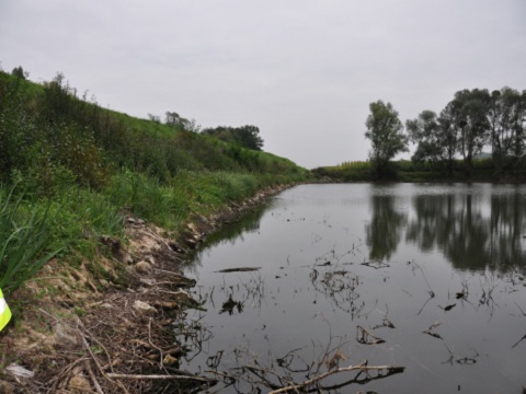 Le site de l'étang du Domaine du Pont côté val