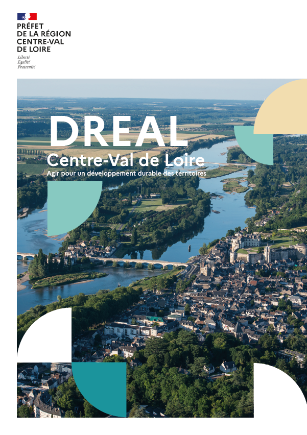 Couverture de la plaquette de la présentation de la DREAL Centre-Val de Loire